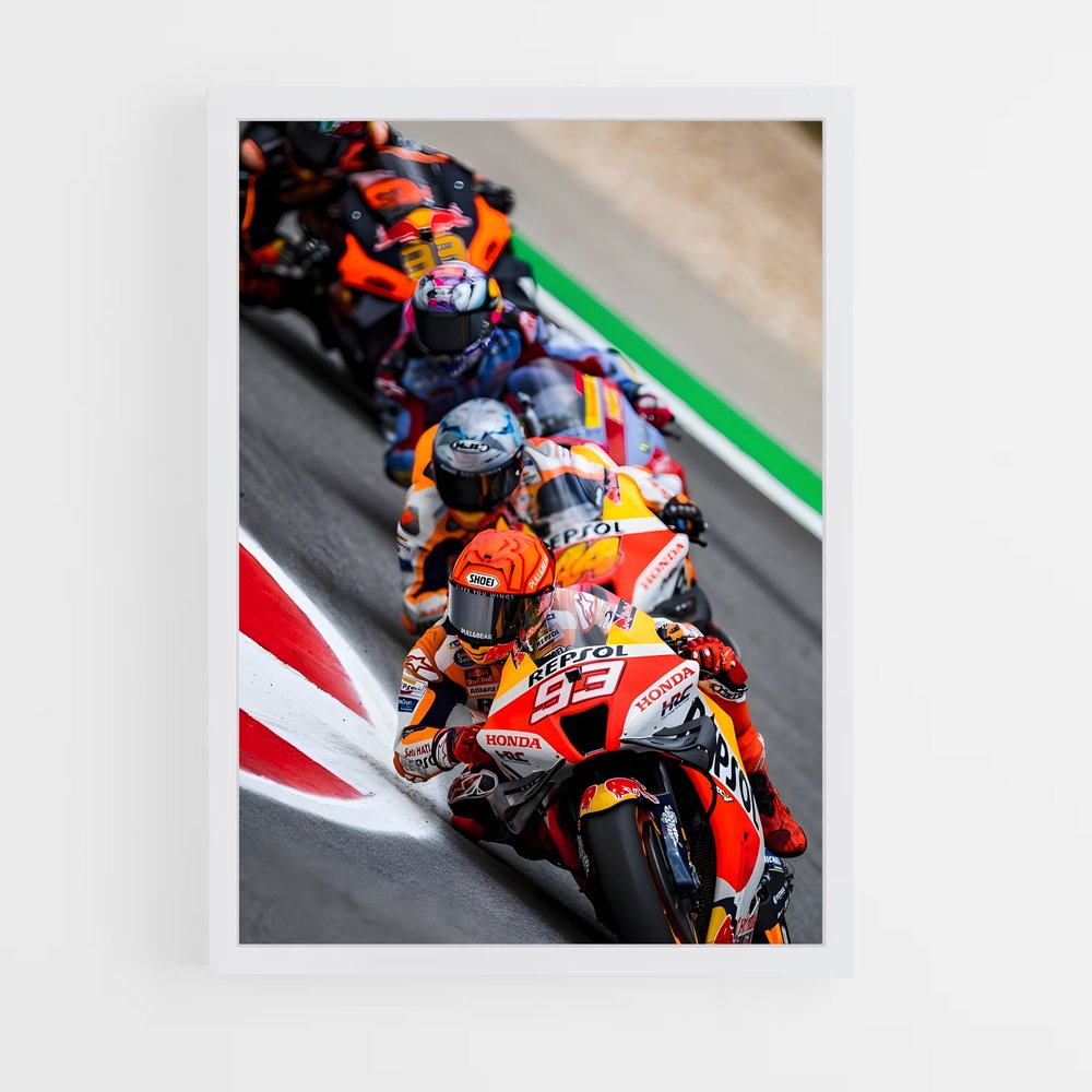 Poster Rs-gp motogp spectaculaire – affiche Aprilia (vue 3)